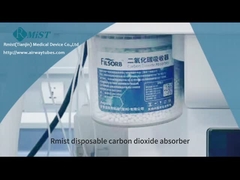 Eenmalig CO2-kooldioxide-absorberend canister